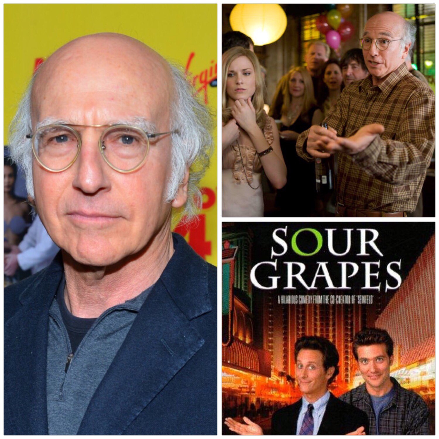  Happy 70th birthday to actor/writer/producer Larry David! In film: 