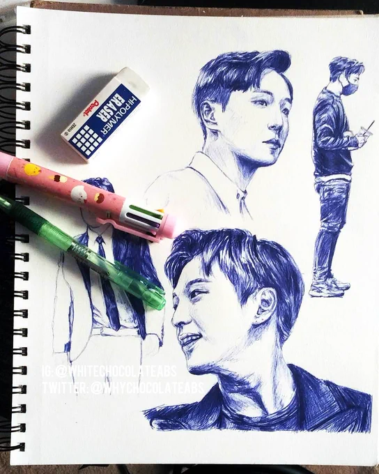 Old sketches I couldn't finish~ @BAP_Himchan 
.
Ref cr. @gardenia0419 
#BAP / #BAPfanart / #힘찬 / #비에이피 