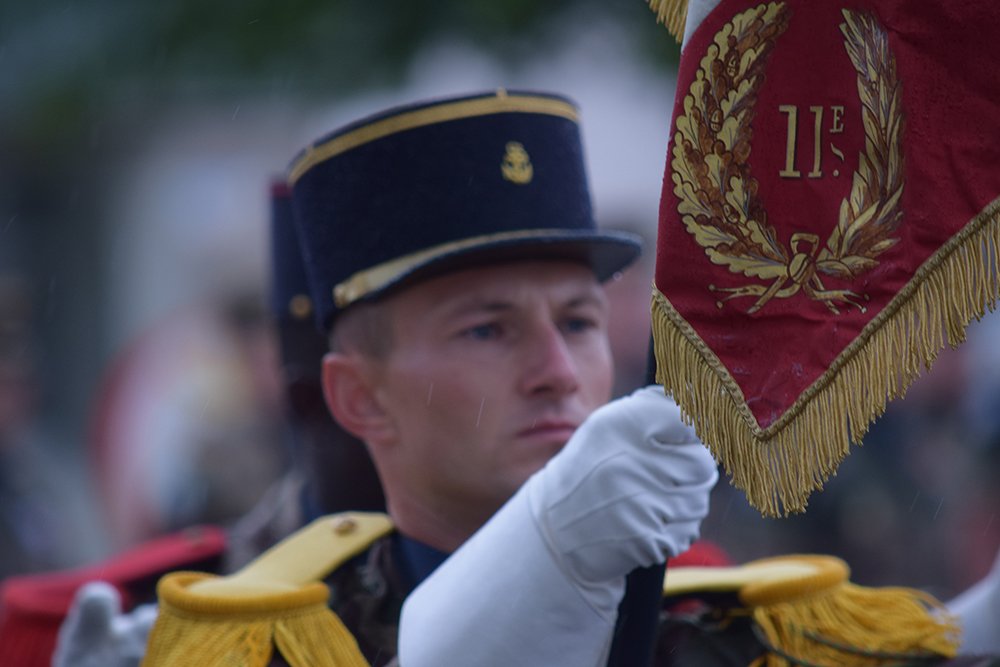 armeeszoneouest's tweet image. 📷 Retour en images 📷 sur la cérémonie de retour d'#Opex du #11eRAMa de vendredi. Qui fait tomber la foudre ne craint pas la pluie. 👊🌩️