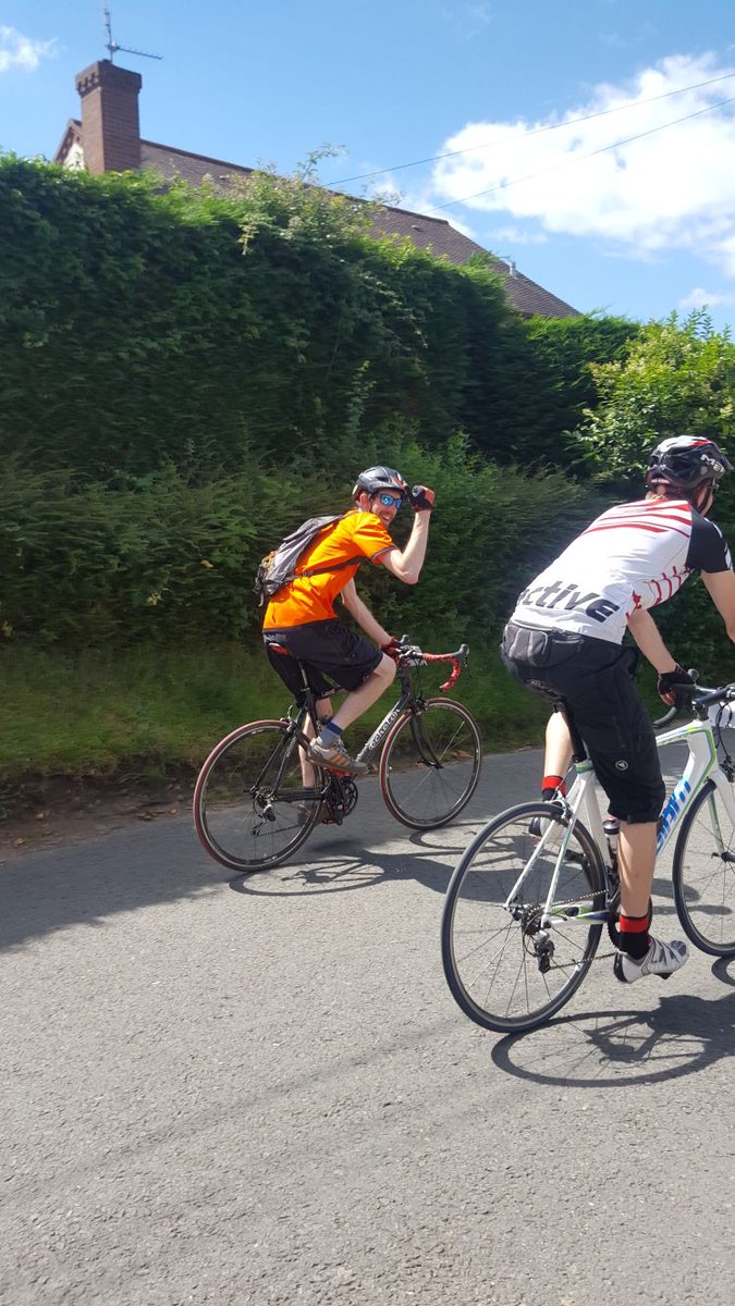 StRichardsHosp's tweet photo. Thanks to all the cyclists out in the sunshine for our #bikeathon today! And thanks to @MidlandComms for sponsoring the event! #cycling #fun https://t.co/eFVNtvnK5w
