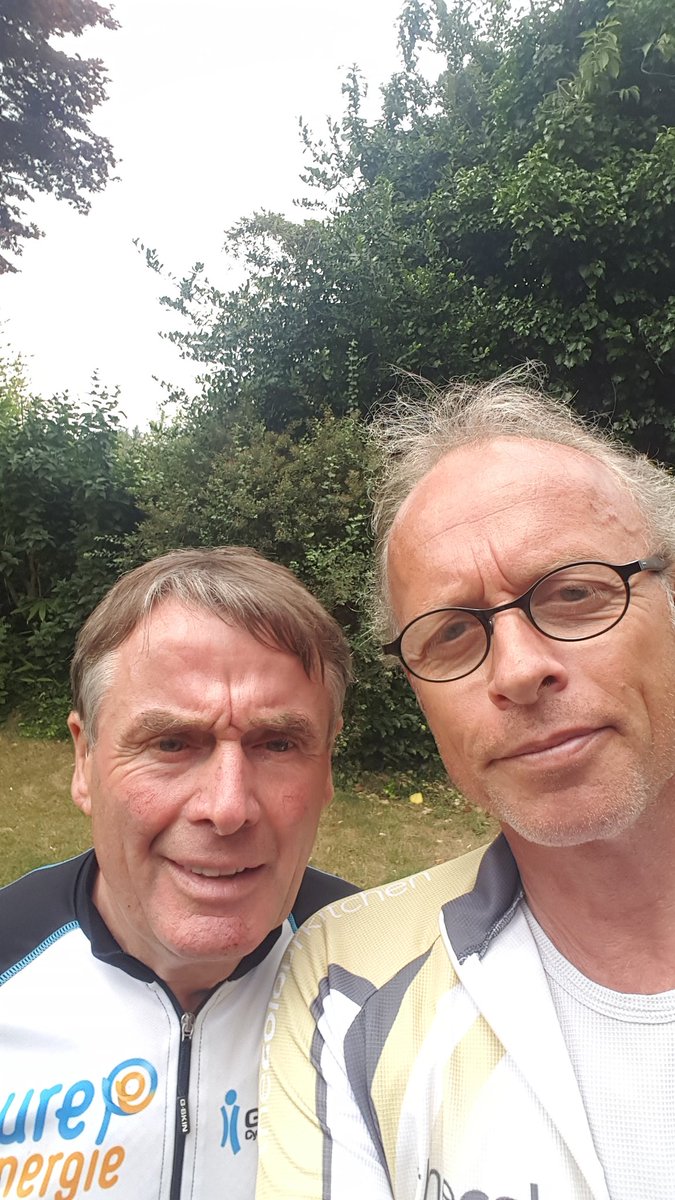 Ook nog ff wielrennen met mn held Hennie Kuiper!!