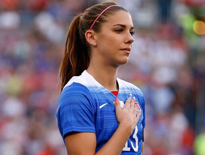 Happy birthday to ma crush 
Alex Morgan. Lolz
125 caps 
75goals 