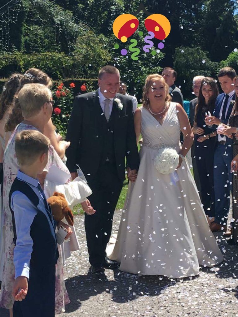 Big congratulations 🎉♥️ to Maxine and Steve on your wedding day. It was our pleasure #weddings #thehaldonway lordhaldonhotel.co.uk