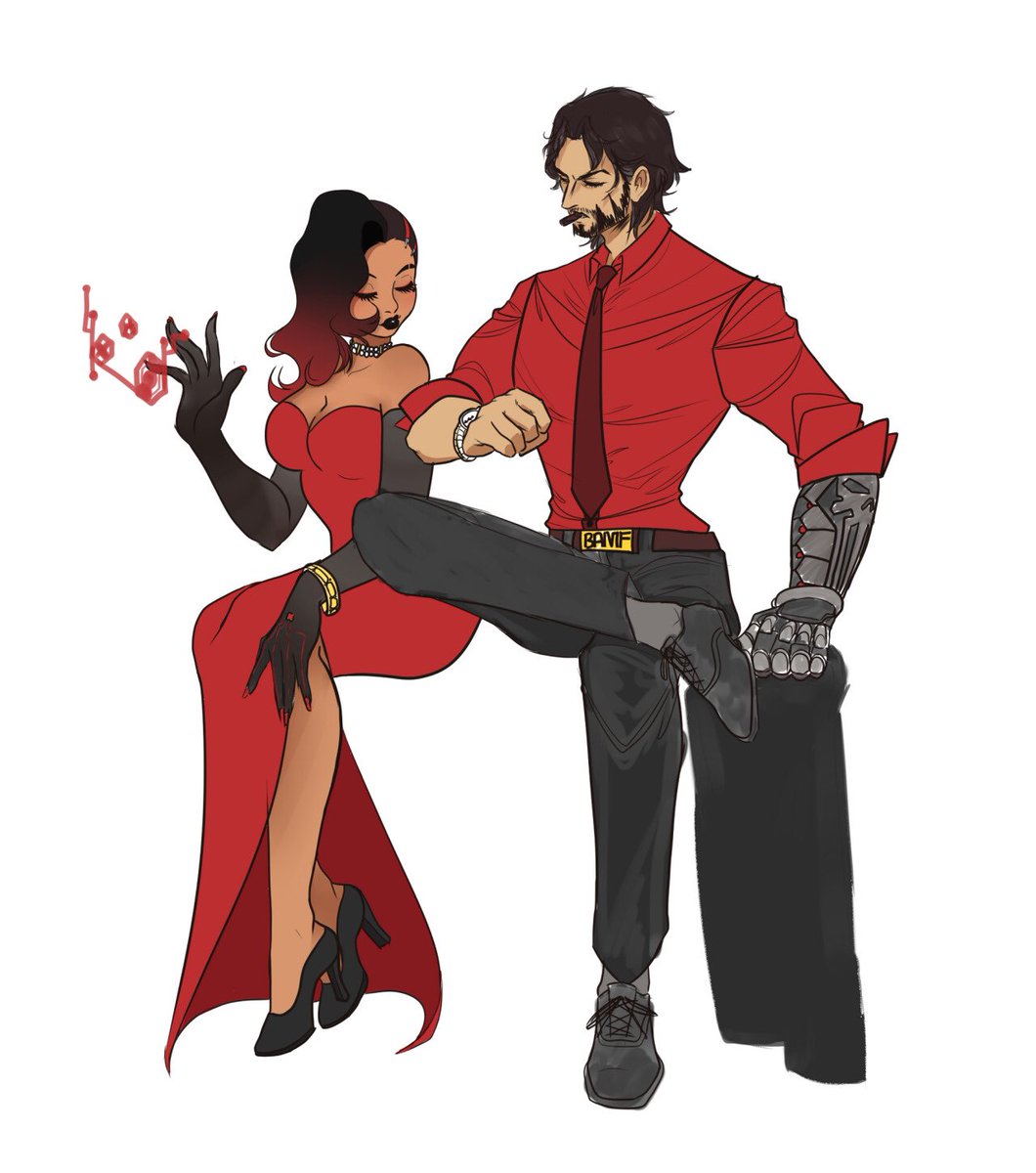 "Dance with me, Chica."