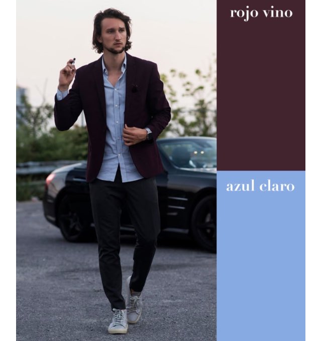 MenStyling's tweet photo. ¡Atrévete a vestir estas combinaciones de colores! https://t.co/5l8YrAMXpM