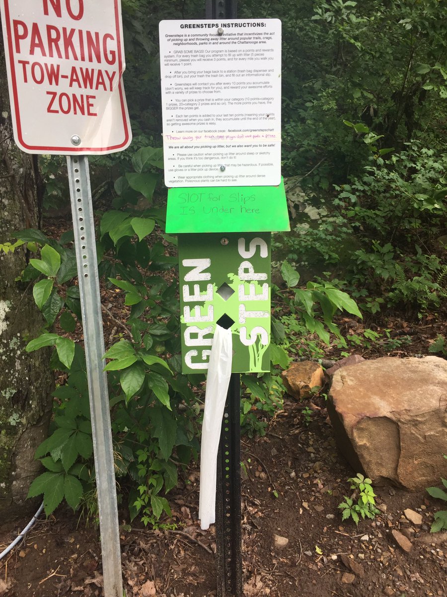 NCCConservancy's tweet image. Want to pick up litter for prizes?  Check out the new Greensteps station at the North Chick Gorge trail head!
m.facebook.com/Greenstepschat…