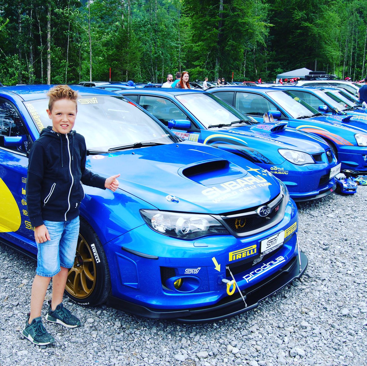 max_ganthaler's tweet photo. #Subaru #sti #meeting #treffen #mellau #bregenzerwald #austria #2017 #esboxtimwald - 341 Fahrzeuge - Rekord! https://t.co/Xh6LbT1717