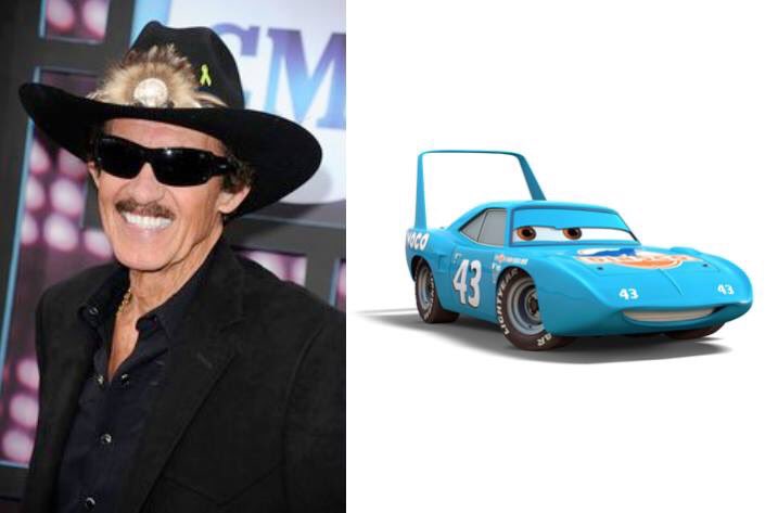 Happy 80th Birthday to Richard Petty! The voice of The King in Cars and Cars 3.    