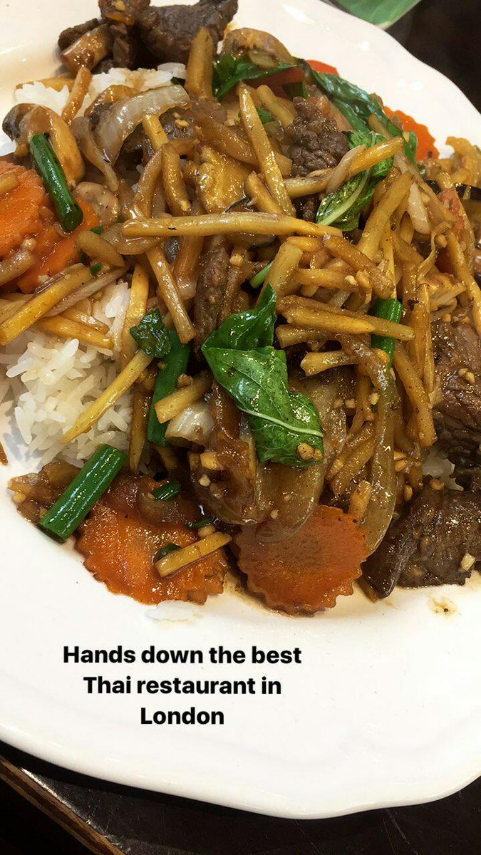 ث (@thepennygrinder) on Twitter photo Without a doubt, <a href="/_SpicyBasil/">Spicy Basil, Kilburn</a> is definitely THE BEST Thai restaurant in London. Plus, it's halal. Cannot recommend this enough! Without a doubt, <a href="/_SpicyBasil/">Spicy Basil, Kilburn</a> is definitely THE BEST Thai restaurant in London. Plus, it's halal. Cannot recommend this enough!