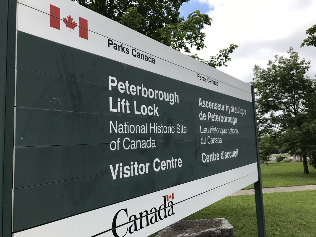 Free Lift Lock tours have started (until noon) while <a href="/ParksCanada/">Parks Canada</a>, <a href="/LangPioneer/">Lang Pioneer Village</a> &amp; <a href="/CndnCanoeMuseum/">The Canadian Canoe Museum</a> prep for day of free activities #Ptbo150
