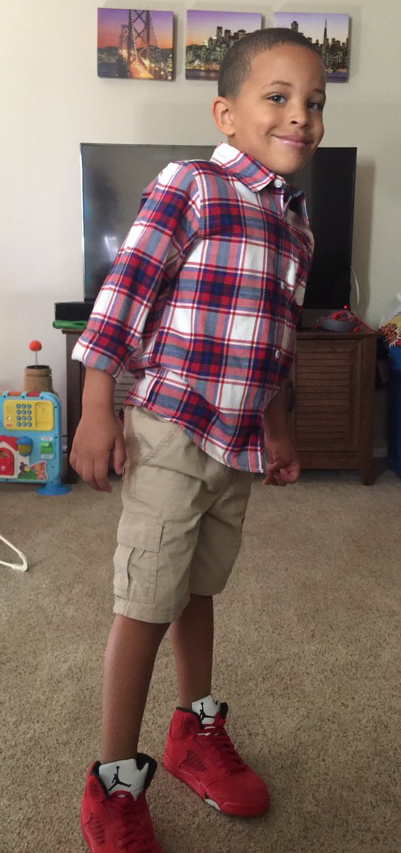 TheCoolTeacher_'s tweet photo. Daddy's birthday boy! Christian is 5 today! #ThemJsTho https://t.co/XjEw20ldS5