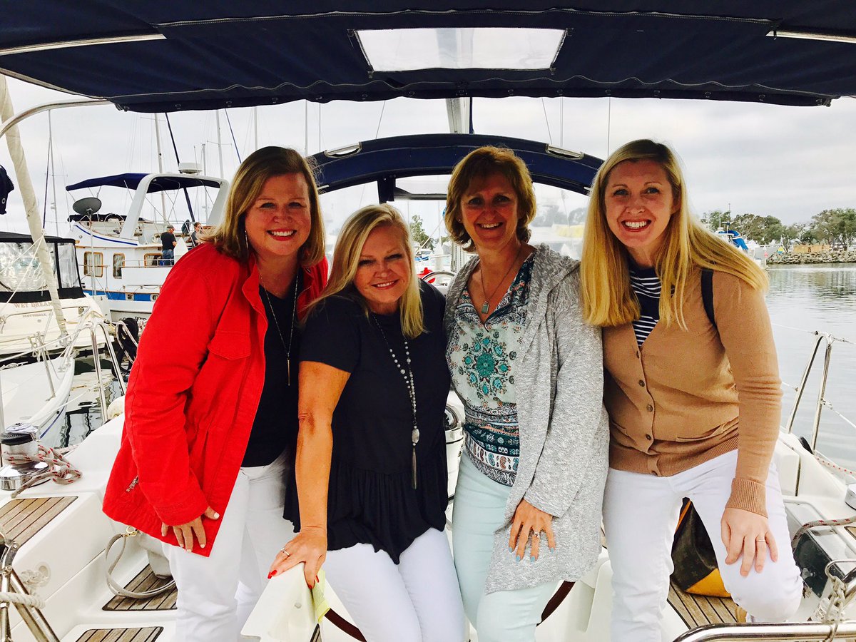 ratherk's tweet image. Sunset cruise with my #NASN2017 buddies!