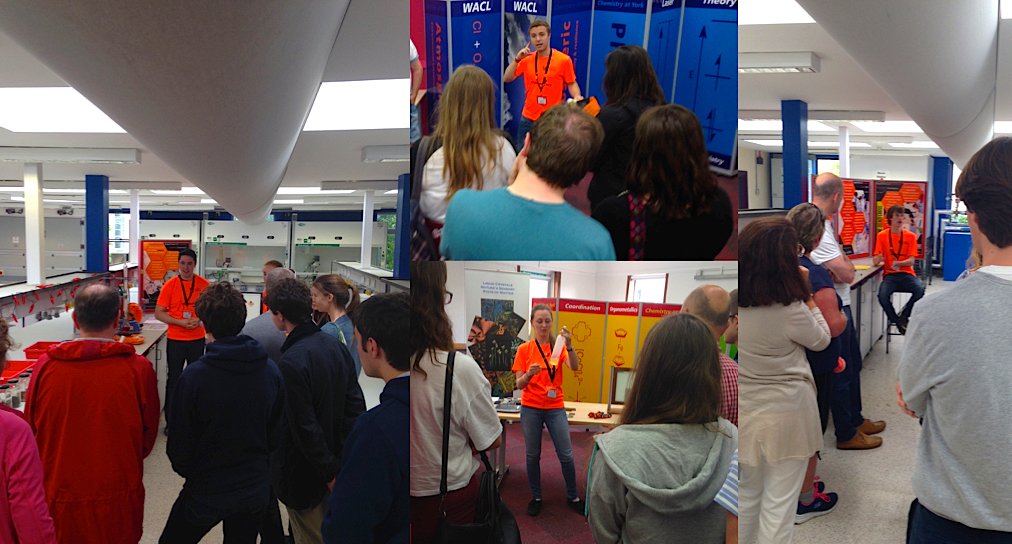 Great to see so many visitors today - hope you enjoyed your visit to the dept - any further queries, please get in contact #YorkOpenDay