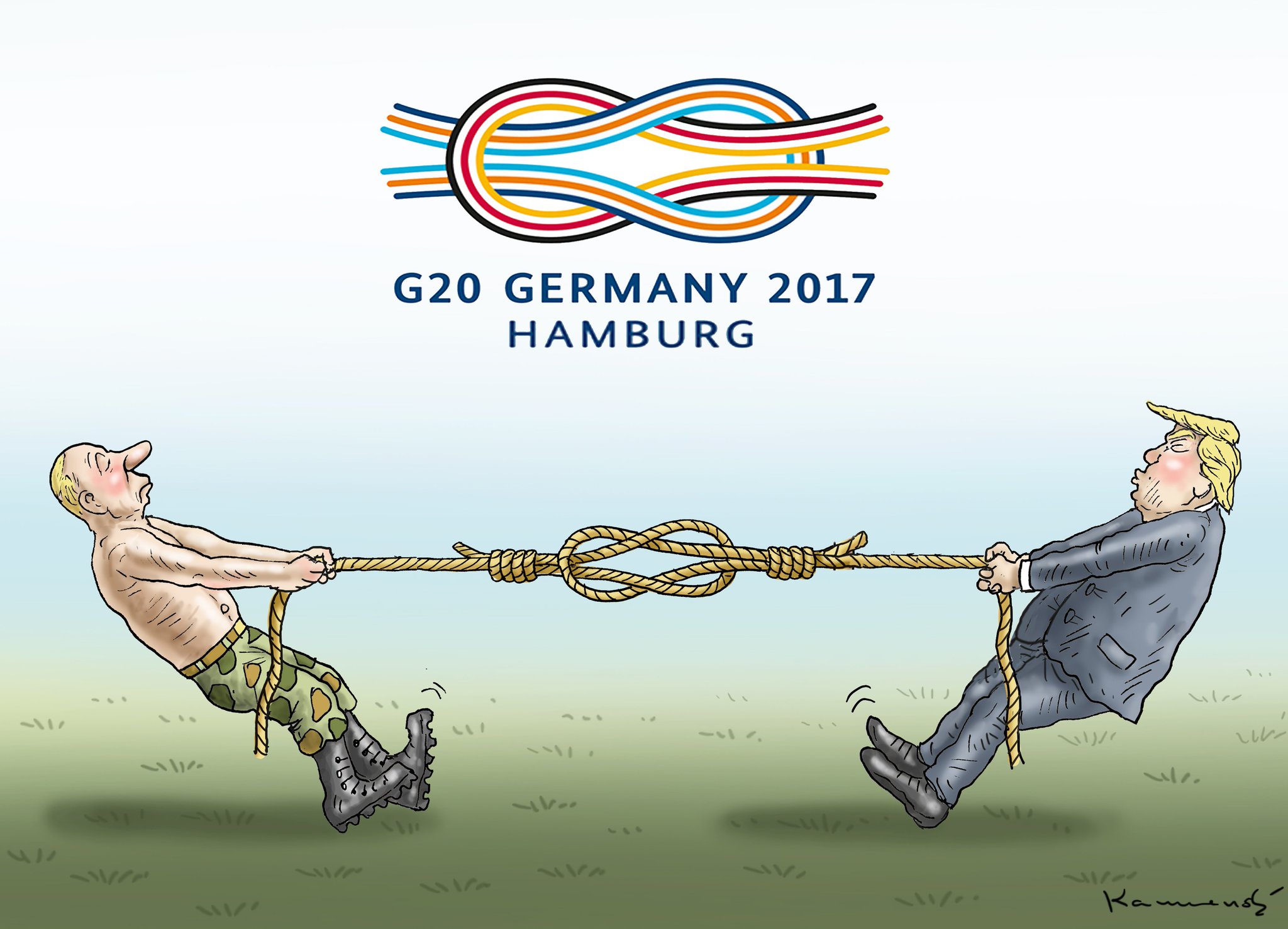 G-20 в карикатуре 