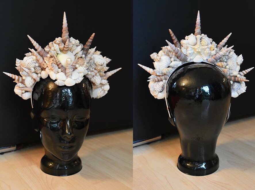 Yume_Costumes's tweet photo. Made a #mermaidcrown yesterday πΈπ»ππ π¬ #DIY #mermaid #shellcrown https://t.co/2C2NAbQJuC
