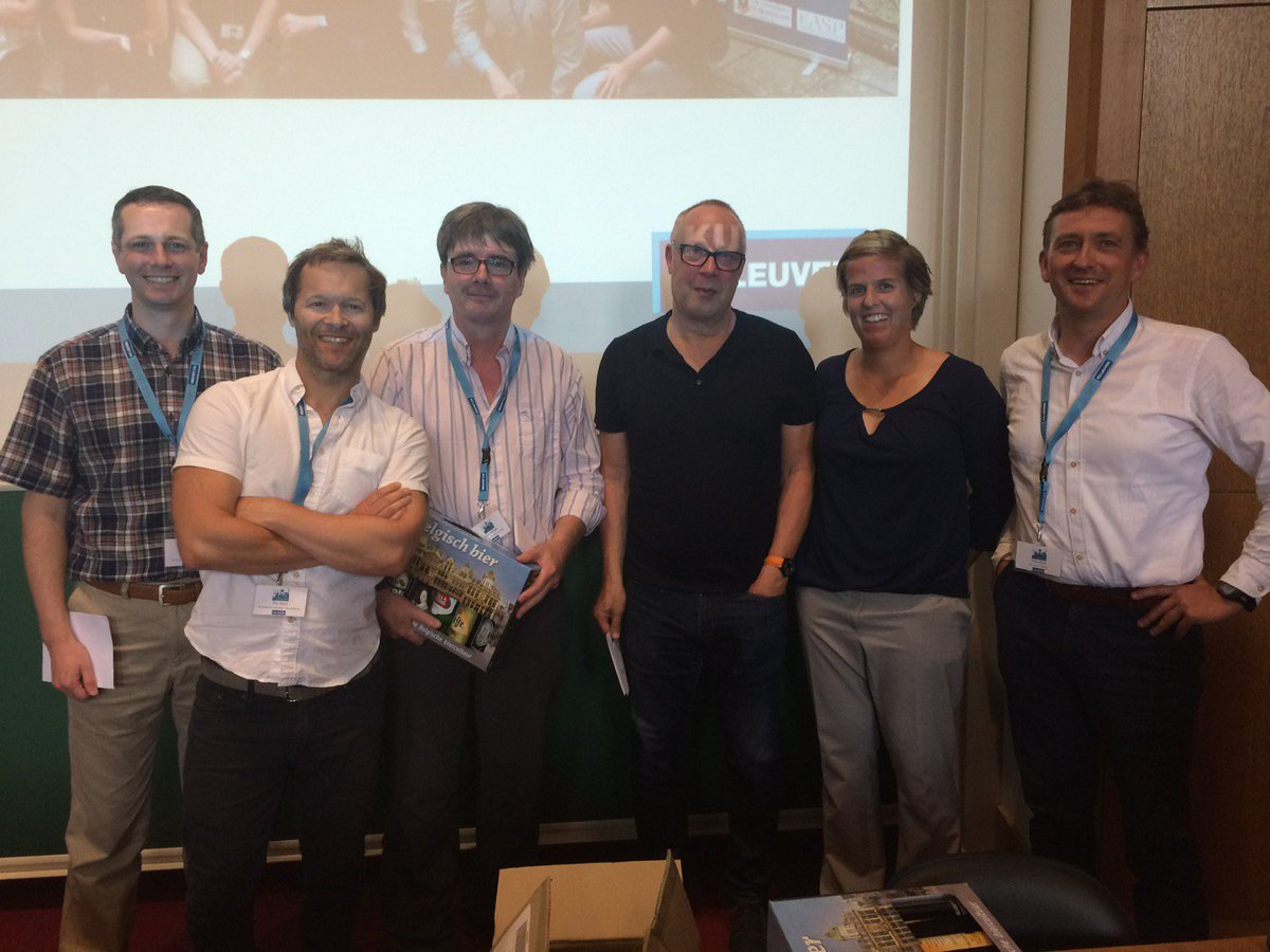 TimJRees's tweet photo. Great time at #ICSIS w Pete Coffee, @alexanderhaslam, Steve Reicher, Katrien Fransen, Filip Boen https://t.co/prTg4njiLo