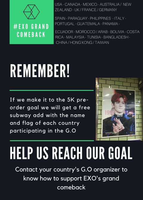 Kaiusafanunion's tweet photo. ⭐ XIAO XIAO ALBUM PRE-ORDER INFO ⭐
Order yours today
#ExoGrandComeback #EXOLUnited
✉ Form:https://t.co/6ITbPMvxPd?amp=1 https://t.co/Y61E71GkzW