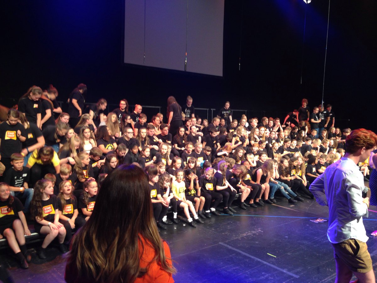 Children, check. Costume, check. Sound check. It must be showtime!!! <a href="/theCentre/">Wales Millennium Centre</a>