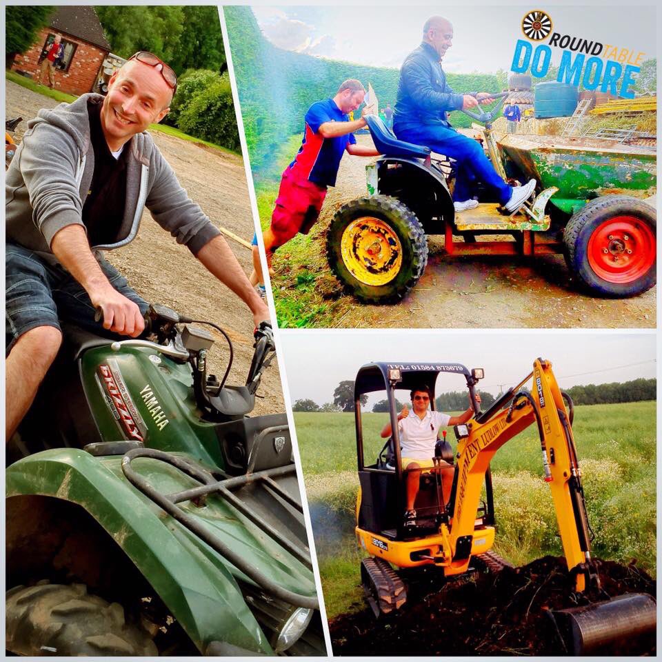 Awesome events alert! We are going to play on some seriously big toys with our mates in Tenbury RT, fancy a night out guys? Inc BBQ? DM