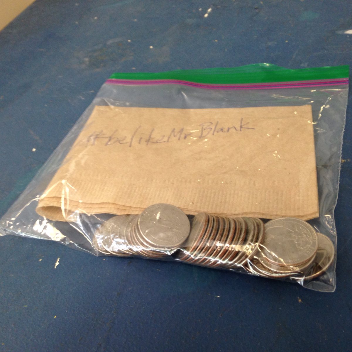 StarkDavid1462's tweet image. Pleased to spread kindness in honor of @blankchildrens Mr Blank Day. Left quarters for laundry. Challenge @jaybyers @LoveDSM #BeLikeMrBlank