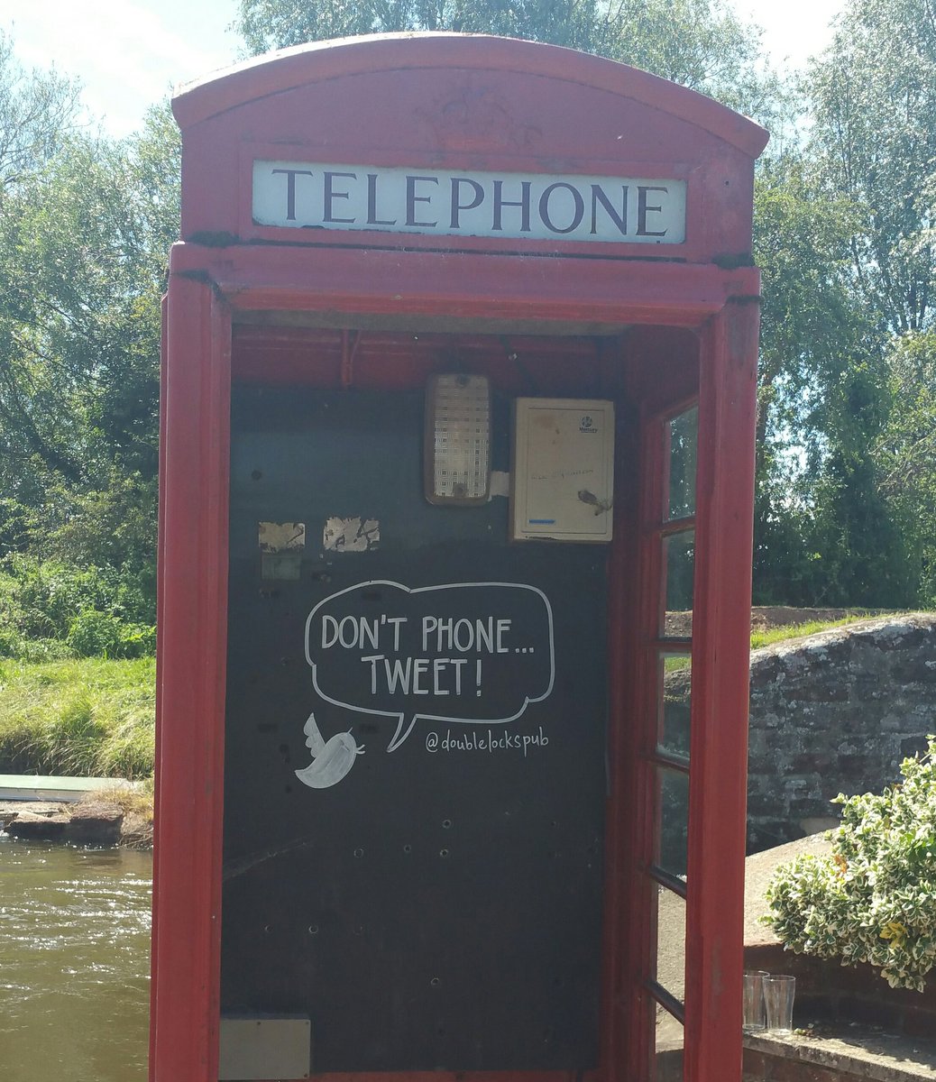 deeceponis's tweet photo. No calls, just #tweets #exeter #DoublelocksPub #startuplife https://t.co/WKGKeOmZwh