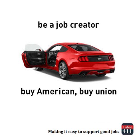 Retweet if you're a job creator. #BuyAmerican #BuyUnion @Labor411