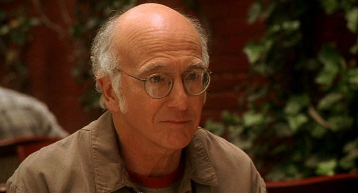 New happy birthday shot What movie is it? 5 min to answer! (5 points) [Larry David, 70] 