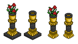 dark marble triumphal column with roses 🌹🌹🌹