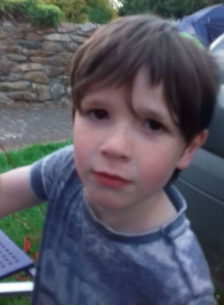 gardainfo's tweet image. Gardaí seeking to locate Richard Roche, aged 5 years, who was last seen in the People's Park, Dun Laoghaire today.  Please call 999