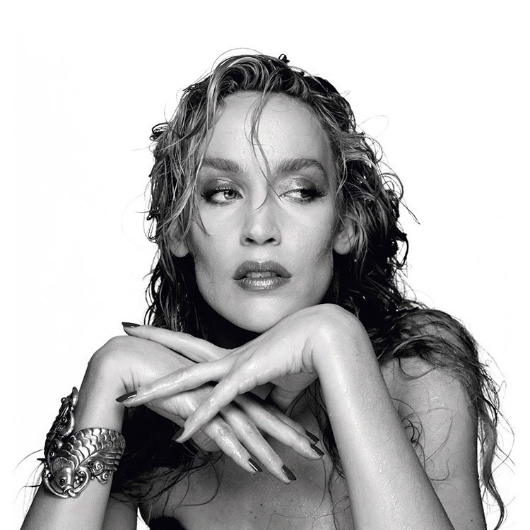 Happy Birthday Jerry Hall! Here\s one from a London studio in the late 80\s. 