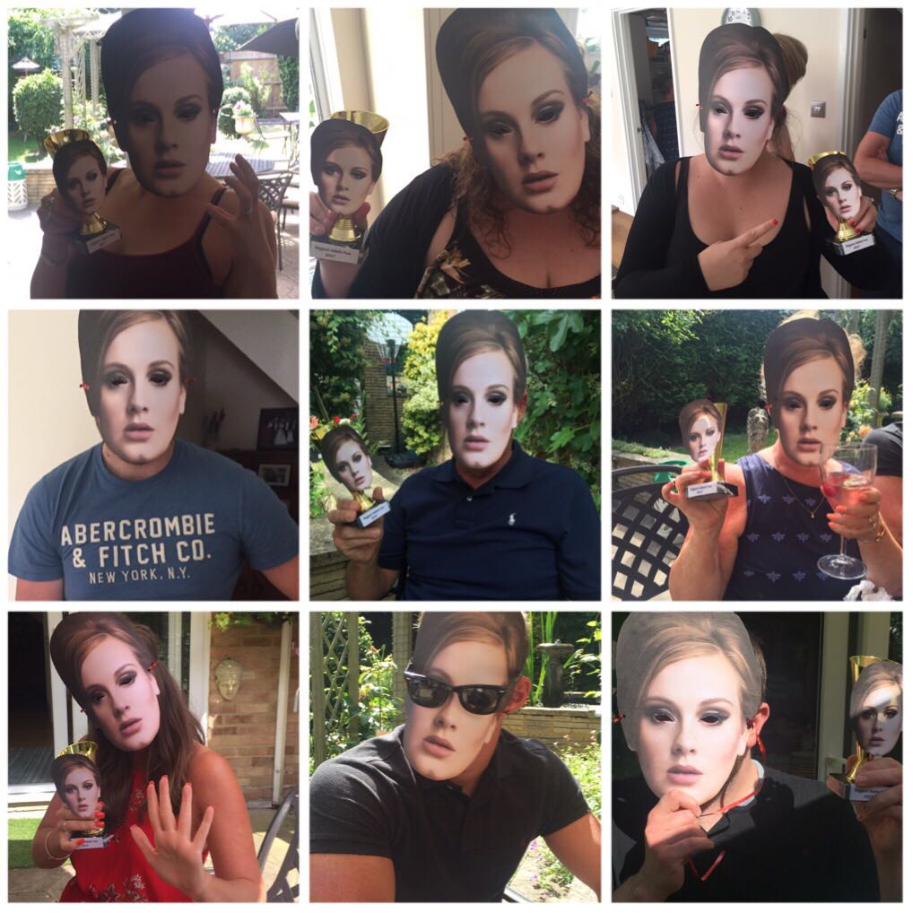 KimberleySings's tweet photo. When you cant go to @Adele we bring #Adele home. Its our Adele Party to celebrate all things Adele-awesome! #AdeleIsQueen #GetWellSoonAdele https://t.co/3rqHTSRWTQ