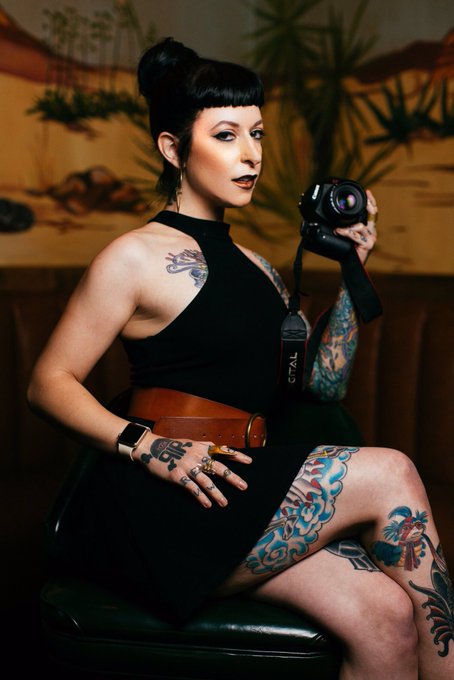 Rare shot of me pretending to be professional 📷 follow my photography at @Static_Stills &bull; &bull; #femalephotographer<a href="/tag/portrait"class="tags"><span>#portrait</span></a><a href="/tag/tattoos"class="tags"><span>#tattoos</span></a><a href="/tag/austintx"class="tags"><span>#austintx</span></a><a href="/tag/femalephotograp"class="tags"><span>#femalephotograp</span></a>