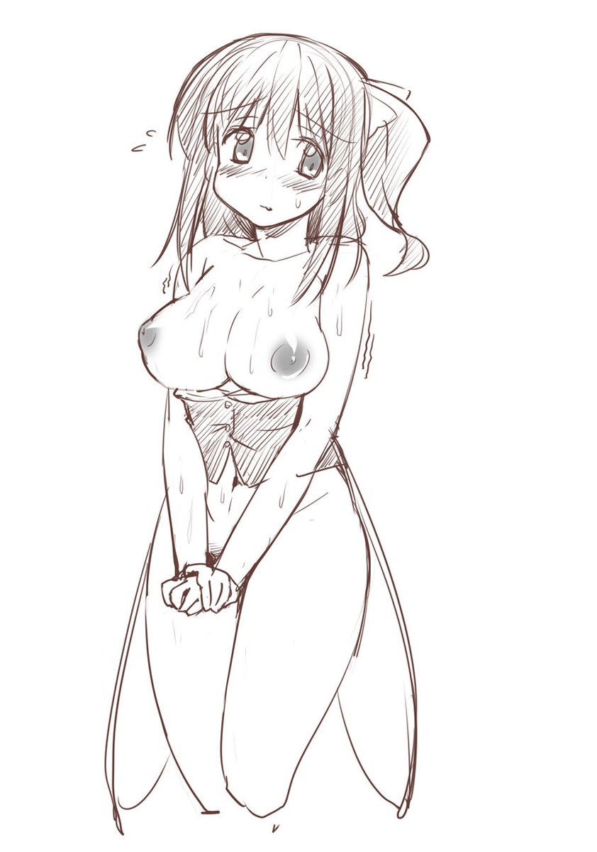 テキトーにいたずら書きしてるときでも、乳首だけはこーしたい気持ち、あると思います! 