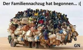 vanBerlichingen's tweet photo. 2018 werden zwischen 2-7Millionen Familiennachzüge erwartet.
Darum zählen Fmiliennachzüge nicht mit in die Asylstatistik.
Merkel Deutschland https://t.co/DaKcMxrLvU