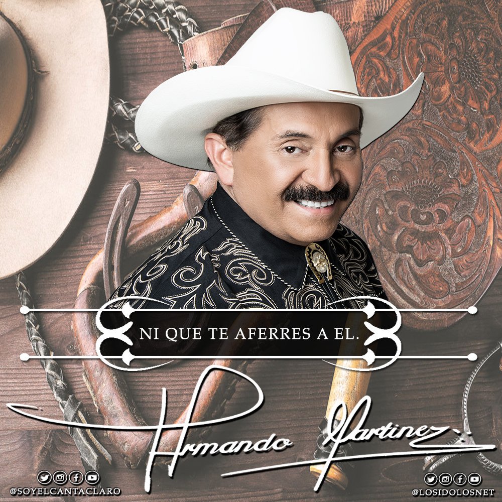 "NI QUE TE AFERRES A EL" de Armando Martinez | <a href="/SoyElCantaclaro/">Armando Martinez</a>
¡Solicítalo en tu RADIO! 📻

Descarga → bit.ly/2cClYFq
#2Jul #ARPA