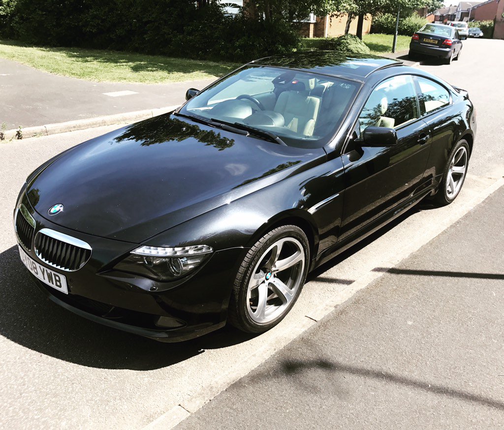 khaira86's tweet photo. For sale 2008 BMW 635d, 99k with fsh. £9995 #bmw #635d #e63 #grandtourer #twinturbo https://t.co/ulXo1xTNcQ