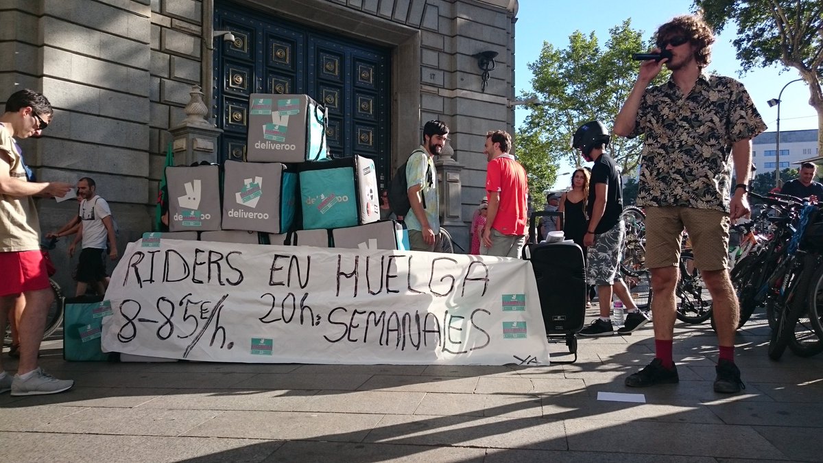 aliciawitter's tweet photo. La lucha que viene: los riders se están organizando con Berlín, Londres... Atentas a septiembre. #ridersxderechos https://t.co/Ob4Ejjjyt0