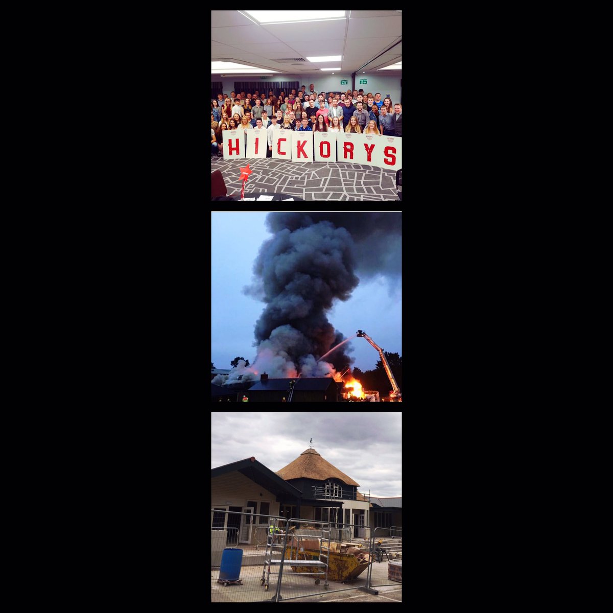 PLR84's tweet image. Reunited &amp;amp; Rebuilt in under a year..1st Day of our new Journey @Hickorys_  Wallheath..The Phoenix has risen from the ashes #inductionday 🦅🔥