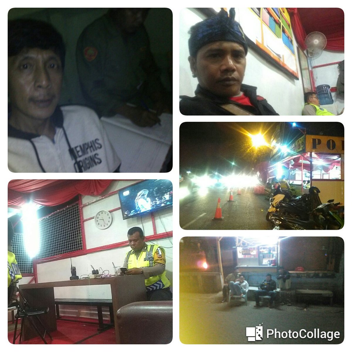 Monitoring keamanan wilayah dan di posko Polsek panyileukan .kaitan Arus Balik <a href="/KecamatanCibiru/">Kecamatan Cibiru</a> <a href="/ridwankamil/">Ridwan Kamil</a> <a href="/Satpolppbdg/">Satpol PP Kota Bandung</a> situaisi aman