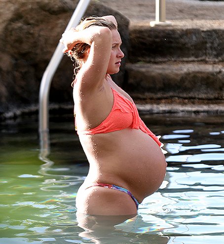 My ol man <a href="/ProspectOfSons/">Kip Half Sack Epps. Parody.</a> gets all horned up when I wear my bikini. [Giggles.]