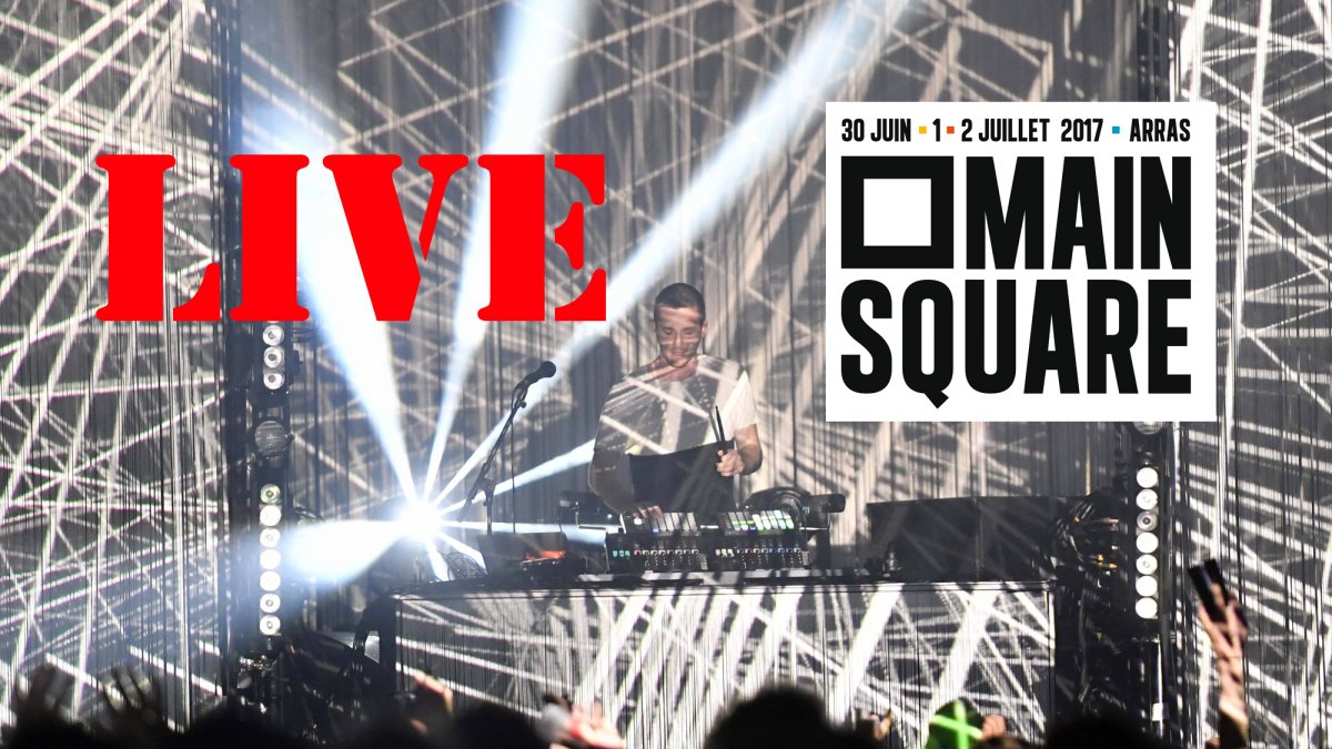 Main Square 2017 : le concert de Thylacine en direct live streaming à partir de 20h45 bit.ly/thylacine-msf17 #MainSquare2017