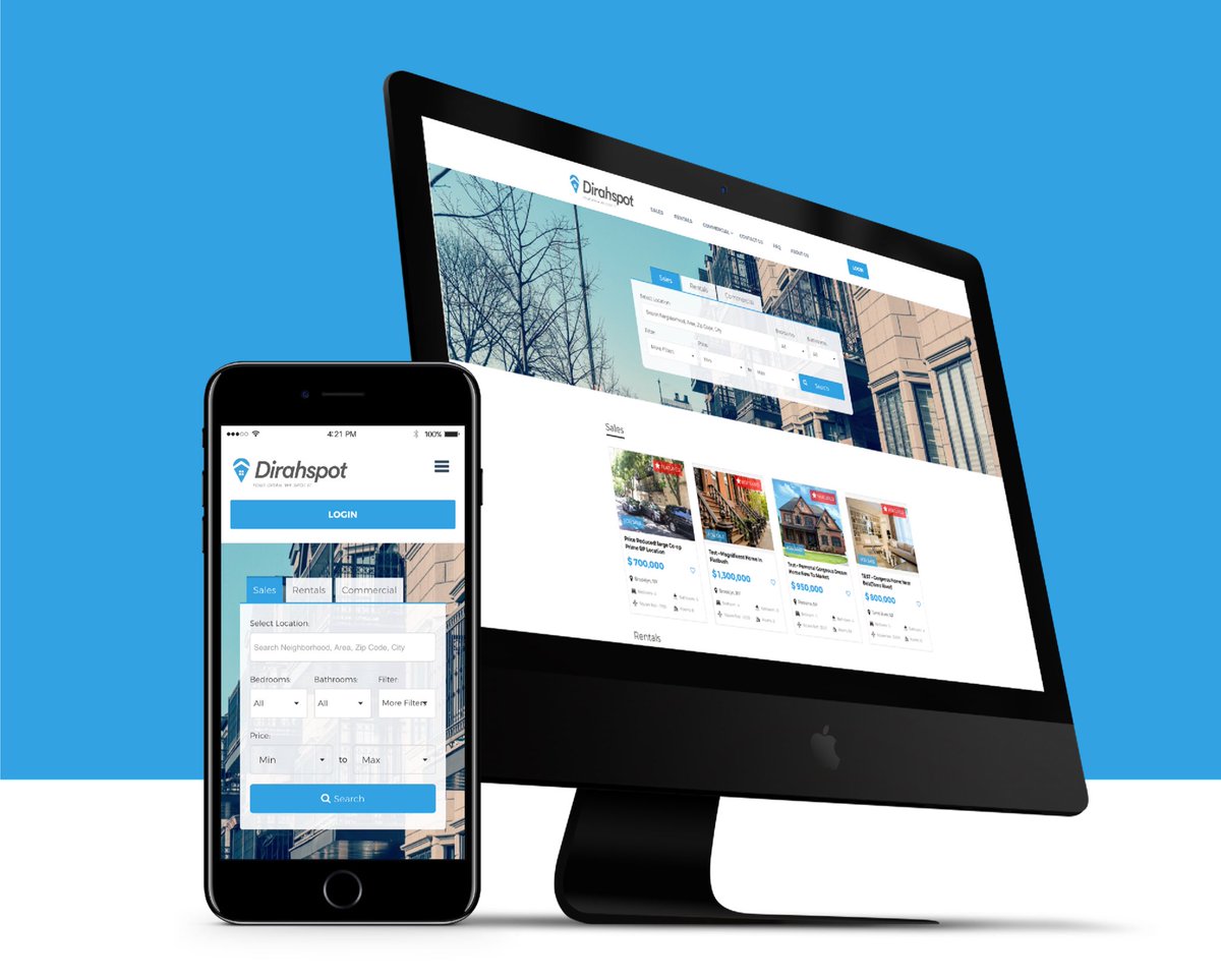 yp_designs's tweet photo. Logo &amp; Identity design for new website dirahspot. https://t.co/U7GJG57IoB