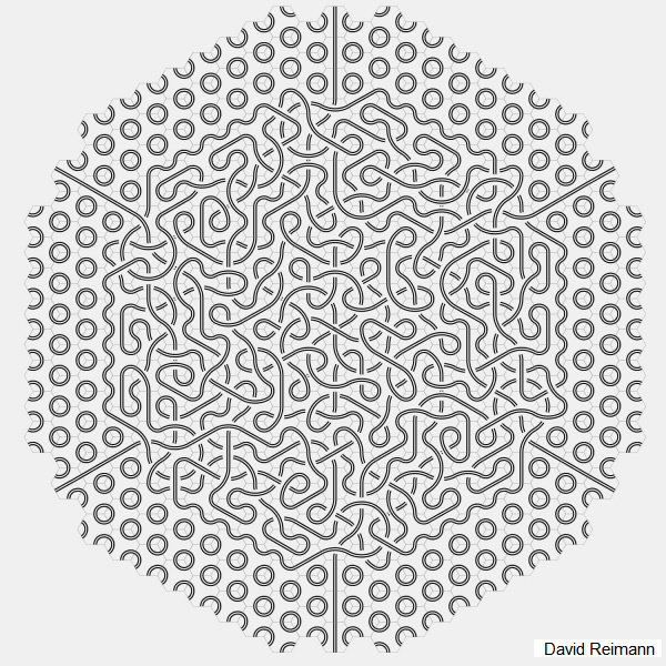 pickover's tweet photo. This artwork depicts three intersecting paths. Source: https://t.co/oRAaUAJHbg https://t.co/pv0Lkd8gXC