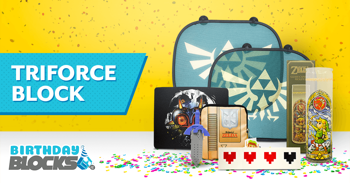GamerBlocks's tweet photo. The Triforce Block is still available! Get this &amp; more Birthday Blocks for $19.99 w/FREE North American shipping! https://t.co/QsH61UUi54 https://t.co/m3Iub4PhJZ