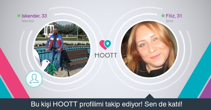 #HOOTTapp HOOTT süper! Takipçilerime gözat hemen. HOOTT ile eğlen! goo.gl/jPUaB0