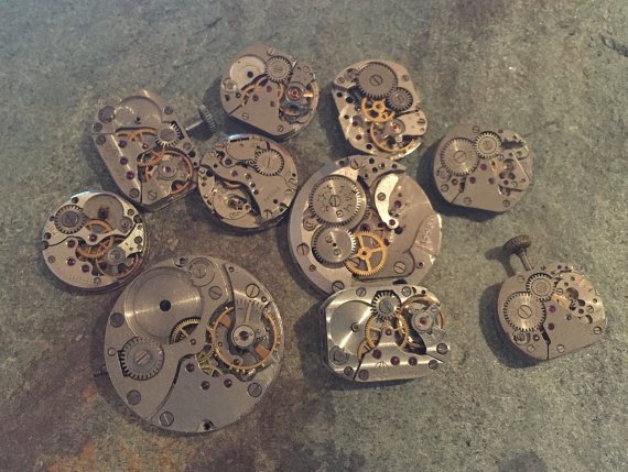 SteamPunkbyBen's tweet photo. Set B #Steampunk Supplies Watch Parts Set of 10 #handmadehour #kprs #UKSOPRO https://t.co/YnMR6gzqFz https://t.co/mFxUCxab9O
