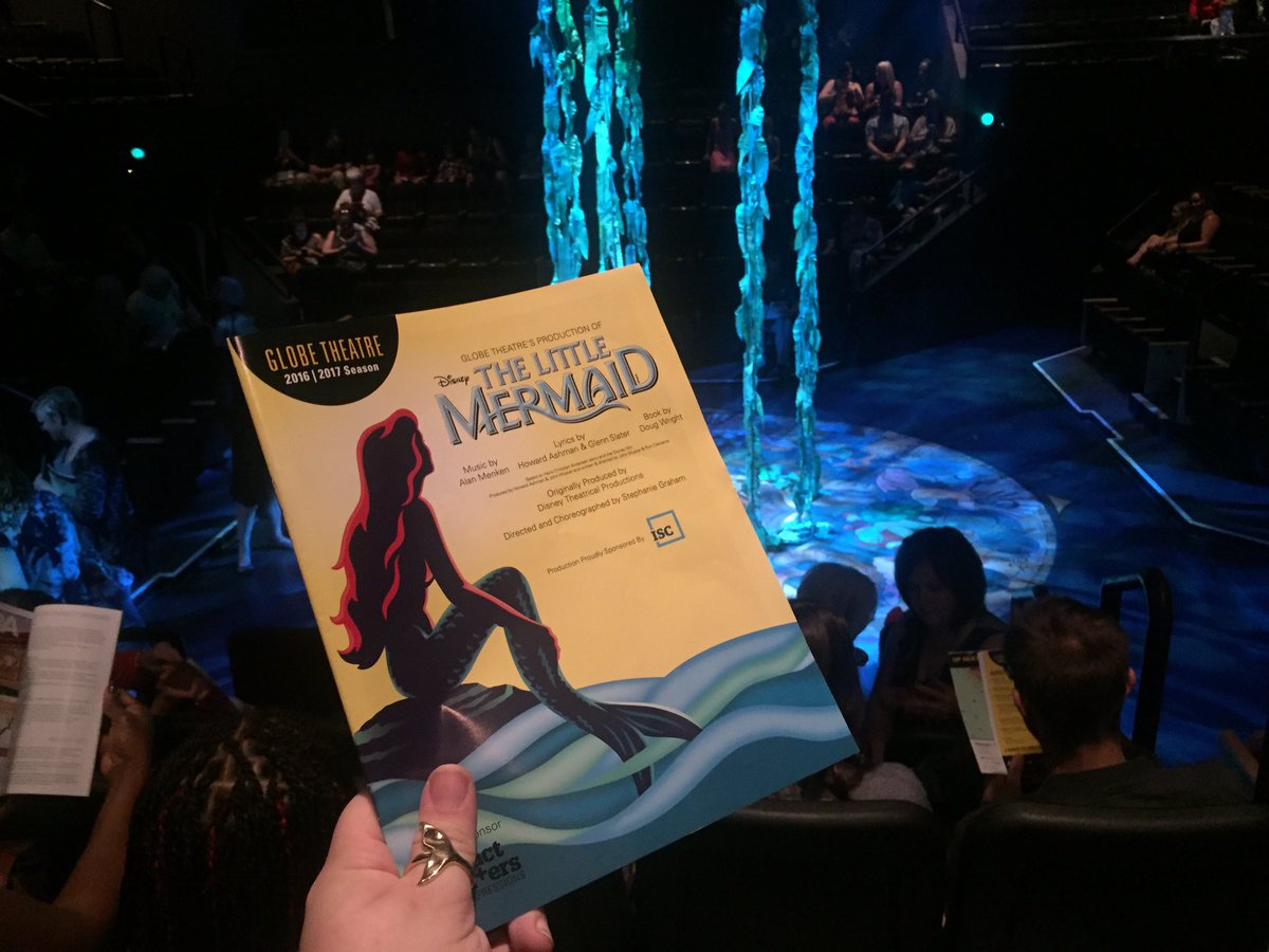 AlexBrownYXE's tweet photo. Finally getting to see #MermaidLive at @GlobeRegina!!! Can't wait to sing along all afternoon🎶🐠🦀 great birthday gift from @SabeenCTV 🤗 https://t.co/cCpt9PQdoH
