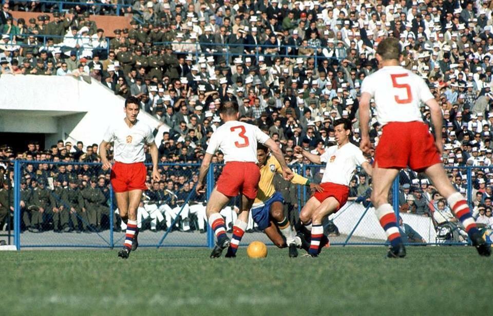 OldFootballPhotos on Twitter: "#WC1962 #Brazil v #Czechoslovakia ...