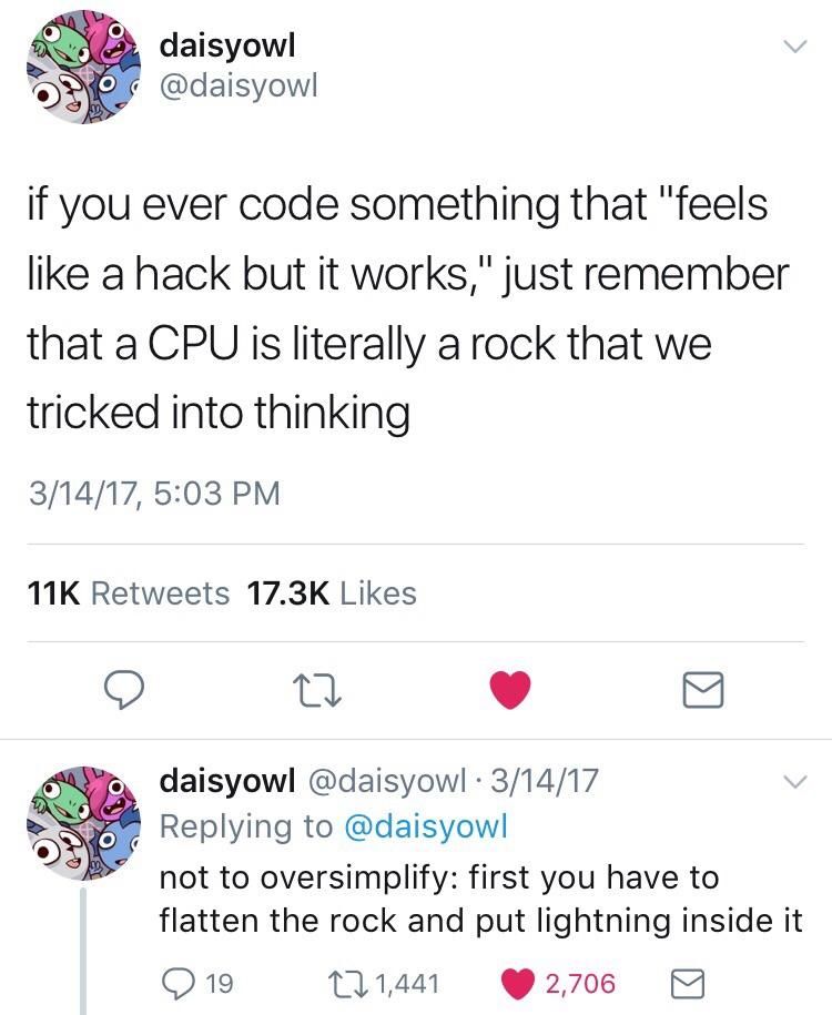 SamBehnam's tweet photo. Now I feel better about hacks! https://t.co/WEiwJH1ZEj