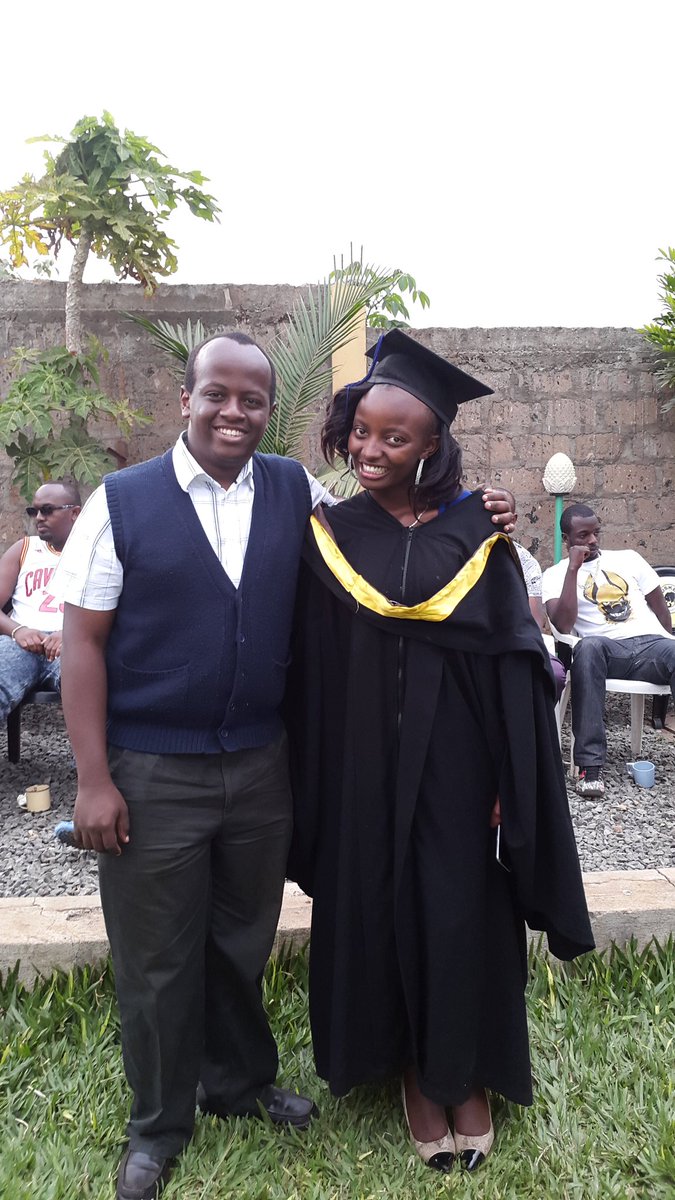masha_kris's tweet photo. My cousin - Caroline - and I after the graduation ceremony #family #graduation #FunDay #friends #KMich https://t.co/dEjzJen1mH